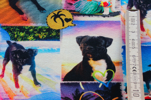 Stretch- Jersey "Crazy Mops" (10 cm)